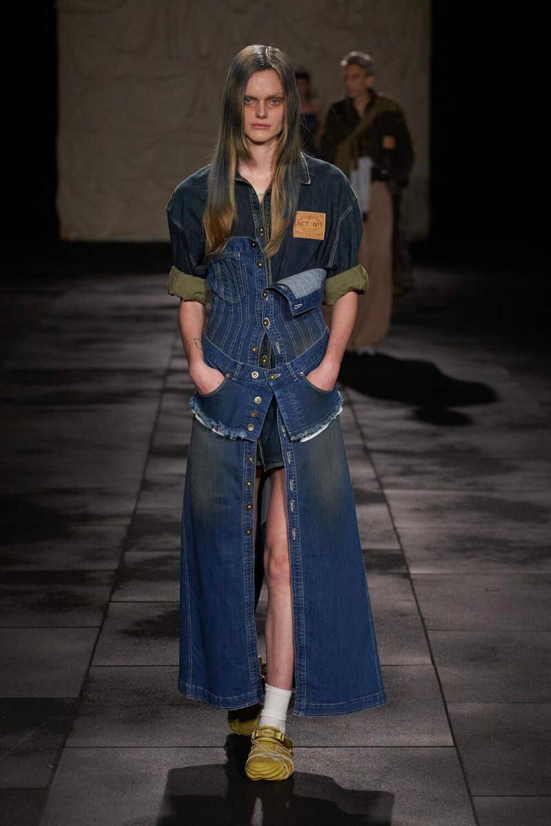 Koleksi Act N°1 di Milan Fashion Week SS24 (dok. Act N°1/Marcus Tondo)