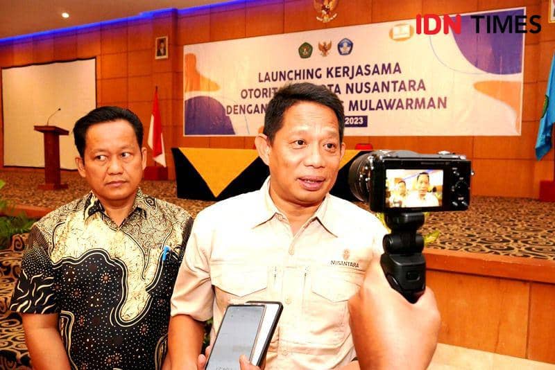 Deputi Alimuddin bersama Direktur Yandas Suwito (IDN Times/Ervan)
