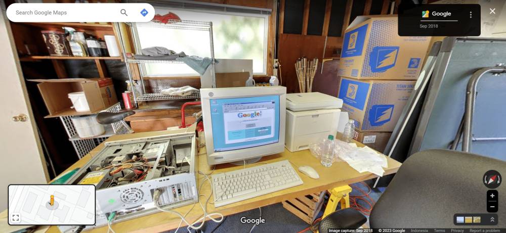 Tampilan Susan's Garage di Google Street View (dok. Google Street View)
