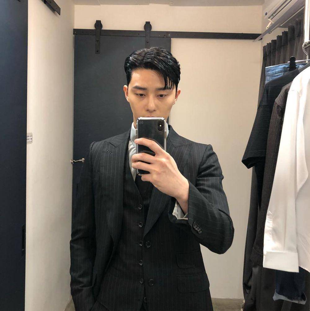 model rambut ala Park Seo Joon (instagram.com/bn_sj2013)