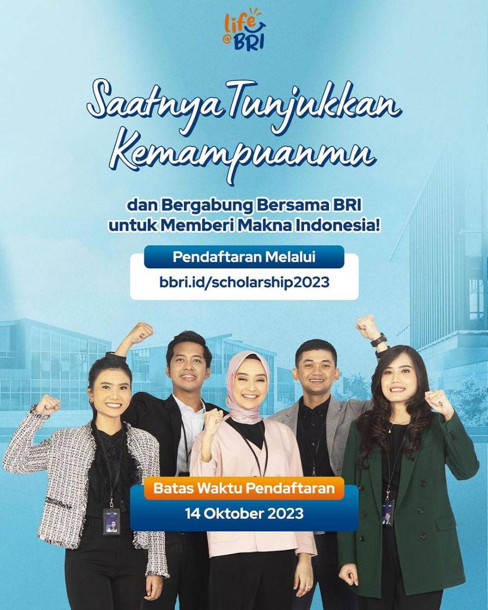 BRILiaN Scholarship Program 2023 (instagram.com/lifeatbri)