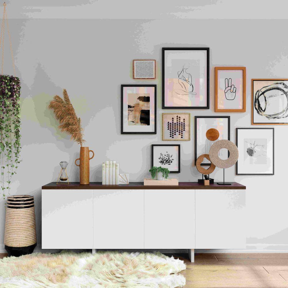 ilustrasi dekorasi dinding serupa galeri seni (unsplash.com/Spacejoy)