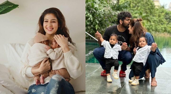 7 Potret Anak Kembar Nayanthara yang Lahir lewat Ibu Pengganti