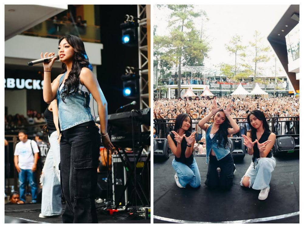 7 Potret Naura Ayu Manggung di Bandung, Ngegalau Bareng!