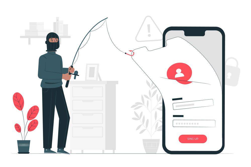 ilustrasi pencurian password (freepik.com/stories)