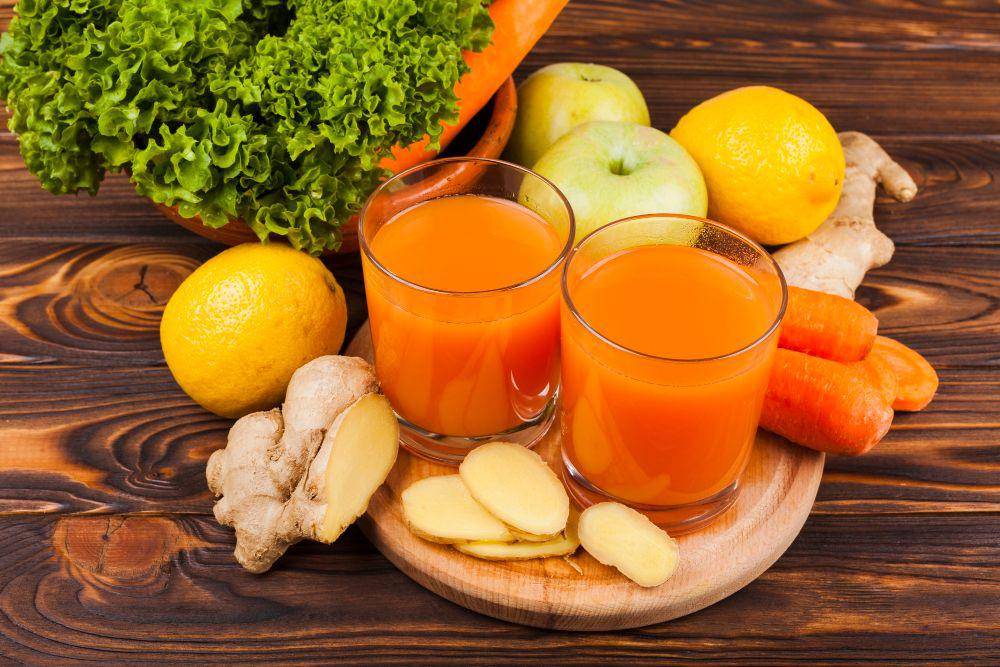 ilustrasi jus wortel nanas (freepik.com/freepik)