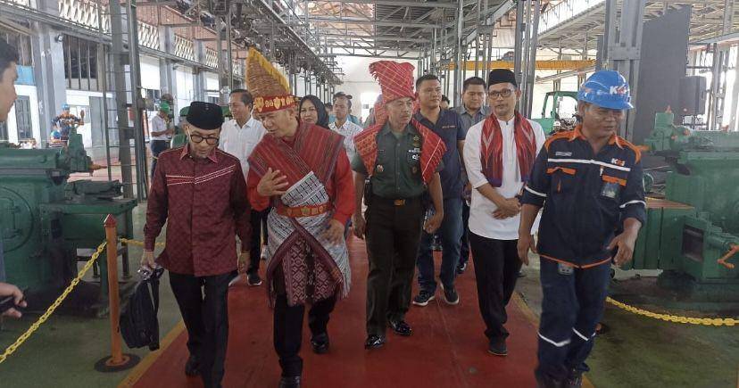 Suasana kunjungan bengkel di UPT Balai Yasa Pulubrayan (Dok. Istimewa)