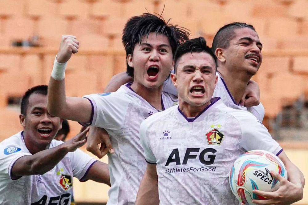 Persik Kediri dalam laga menghadapi Persikabo 1973 pada putaran pertama Liga 1 Indonesia 2023/2024. (instagram.com/persikfcofficial)