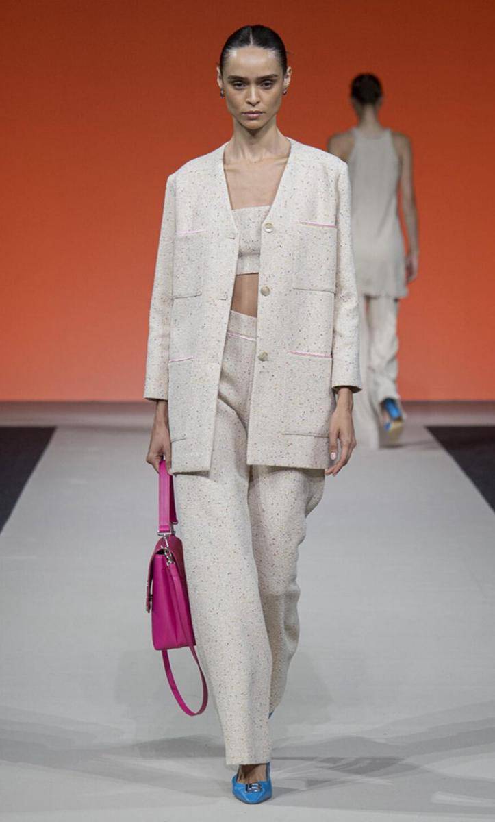Koleksi Laura Biagiotti di Milan Fashion Week 2023 (dok. Alessandro Levati)
