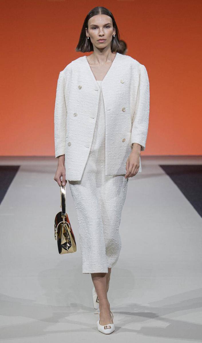Koleksi Laura Biagiotti di Milan Fashion Week 2023 (dok. Alessandro Levati)