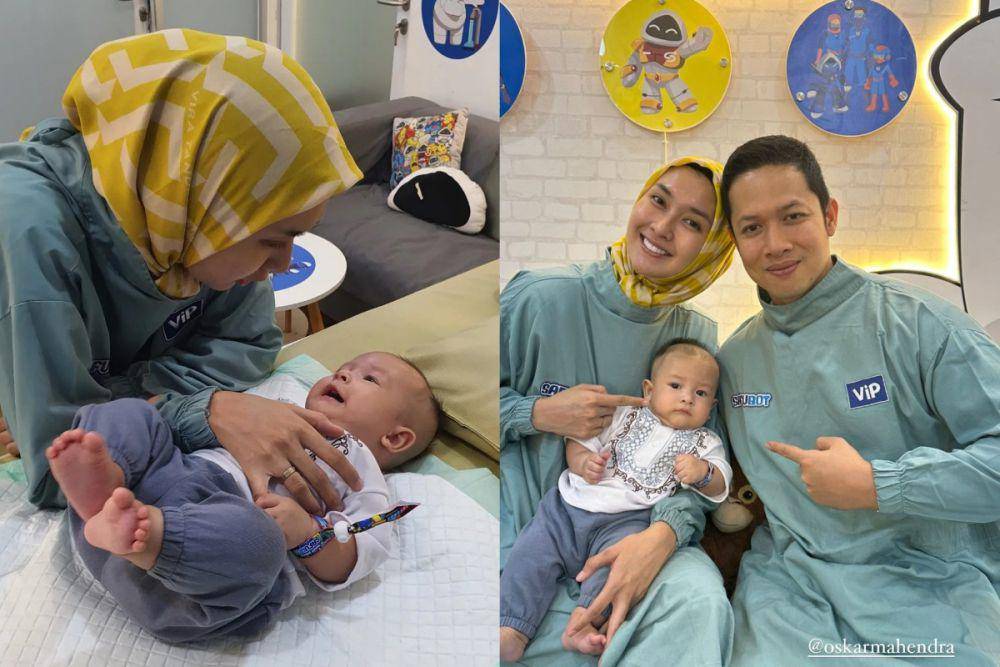 anak kedua Kevin Liliana disunat (instagram.com/oskarmahendra | instagram.com/kevinlln)