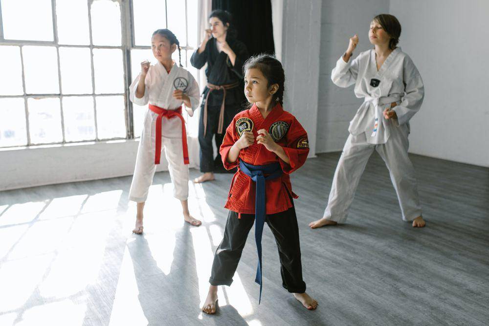 ilustrasi anak-anak belajar karate (pexels.com/RDNE Stock project)