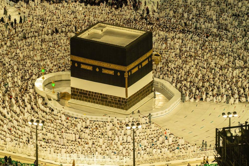Ilustrasi atap Ka'bah masa kini (Pexels.com/Yasir Gürbüz)