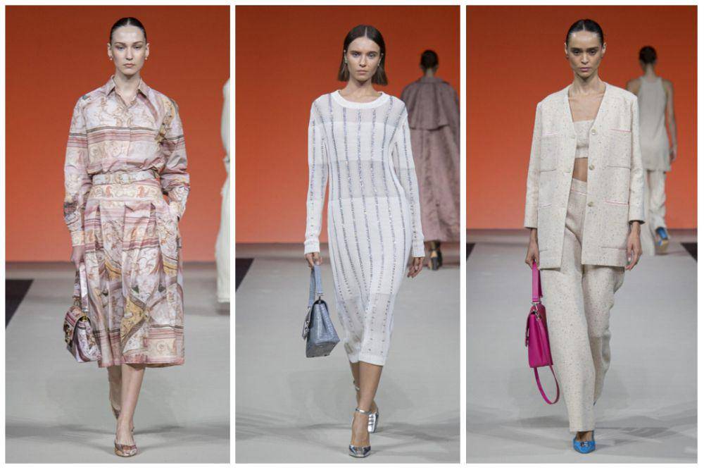 Koleksi Laura Biagiotti di Milan Fashion Week 2023 (dok. Alessandro Levati)