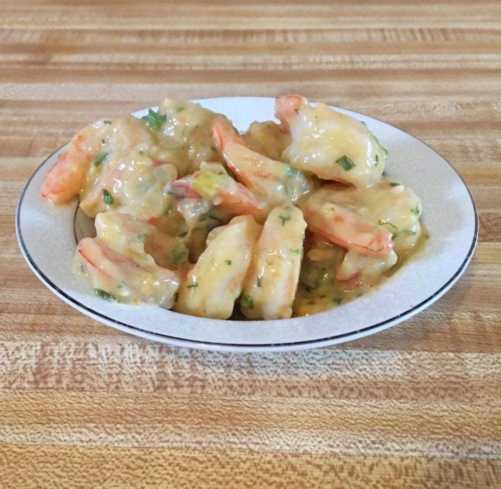 udang creamy garlic (instagram.com/bunee_cathering_service_llc)