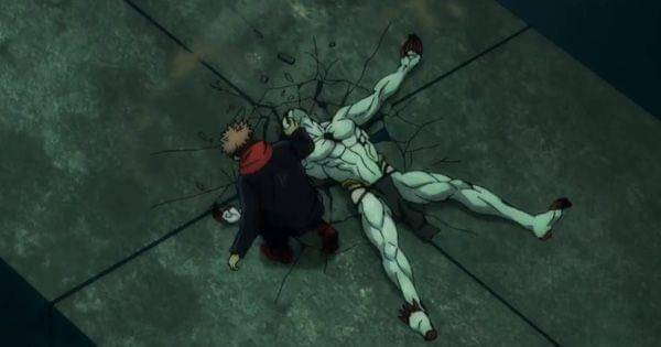 Sukuna menjatuhkan Finger Bearer ( Dok. Mappa / Jujutsu Kaisen )