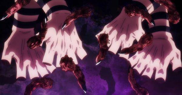 Jari Sukuna ( Dok. Mappa / Jujutsu Kaisen )