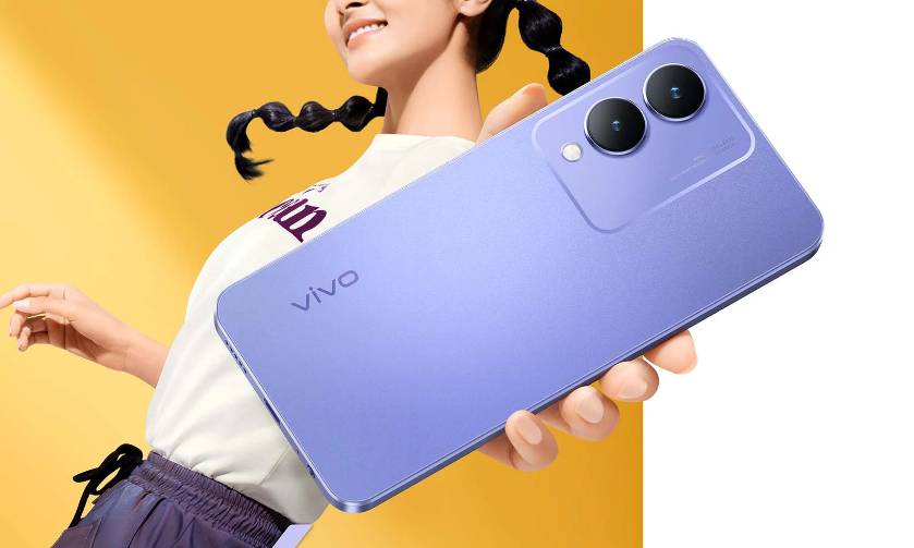 punggung vivo Y17s warna glitter purple (vivo.com)