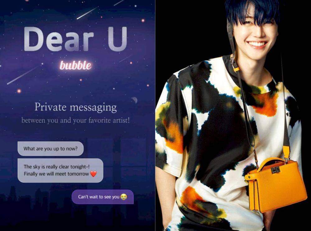Jaemin NCT yang rutin mengirim pesan lewat Dear U Bubble (instagram.com/na.jaemin0813 | dok. Dear U Bubble)