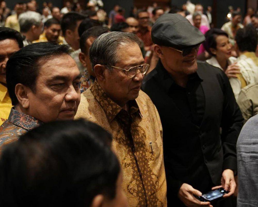 Deddy Corbuzier di ulang tahun Luhut Pandjaitan (instagram.com/mastercorbuzier)