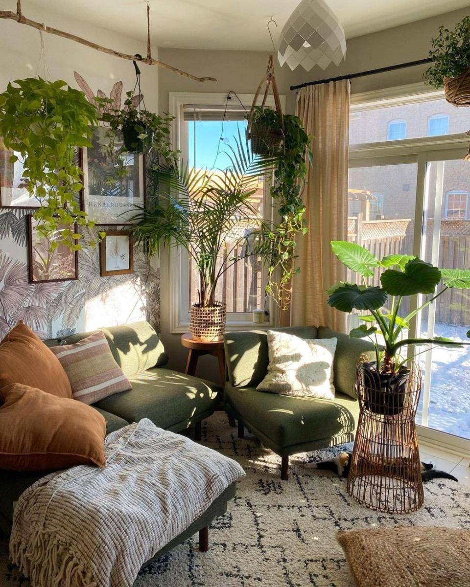 Ruang tamu ala Korea. (instagram.com/one.interior.mag)