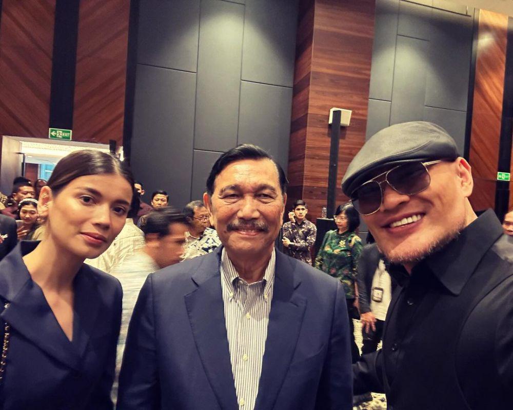 9 Momen Deddy Corbuzier di Ultah Luhut Pandjaitan, Ketemu Para Pejabat