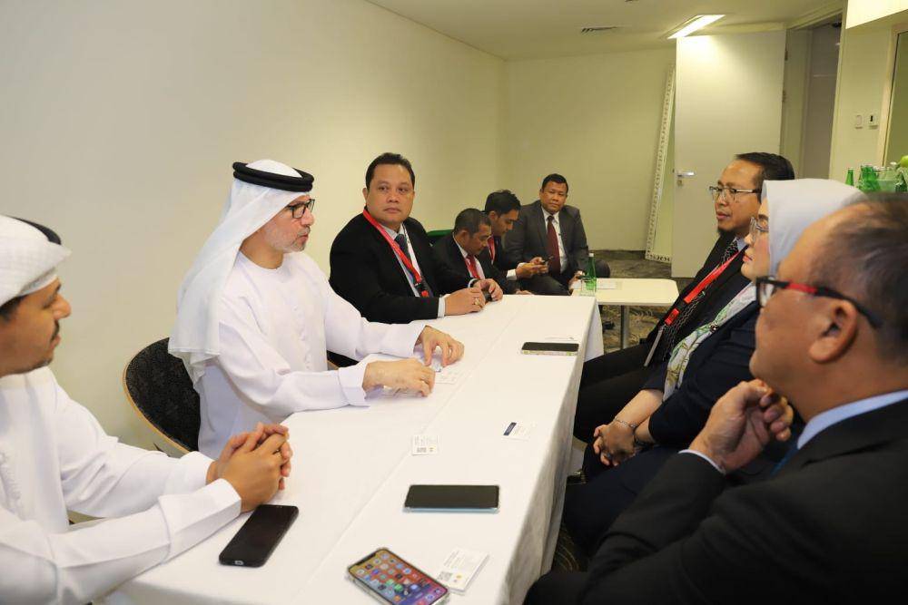 Kementerian Ketenagakerjaan (Kemnaker) menggelar Indonesian Healthcare Business Matching 2023 di Abu Dhabi, Kamis (28/9). (dok. Kemnaker)