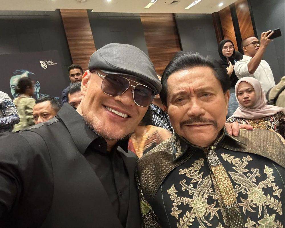Deddy Corbuzier di ulang tahun Luhut Pandjaitan (instagram.com/mastercorbuzier)