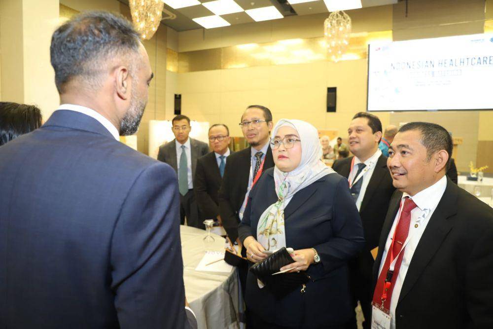 Kementerian Ketenagakerjaan (Kemnaker) menggelar Indonesian Healthcare Business Matching 2023 di Abu Dhabi, Kamis (28/9). (dok. Kemnaker)