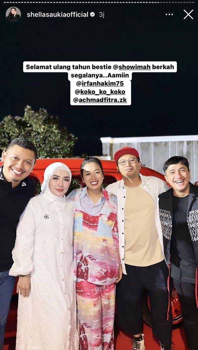 potret ultah ke-42 Soimah (Instagram.com/shellasaukiofficial)