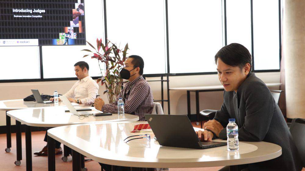 Acara Business Innovation Scholarship yang diselenggarakan oleh Monash University Indonesia, Mekari, dan Digital Hub BSD City