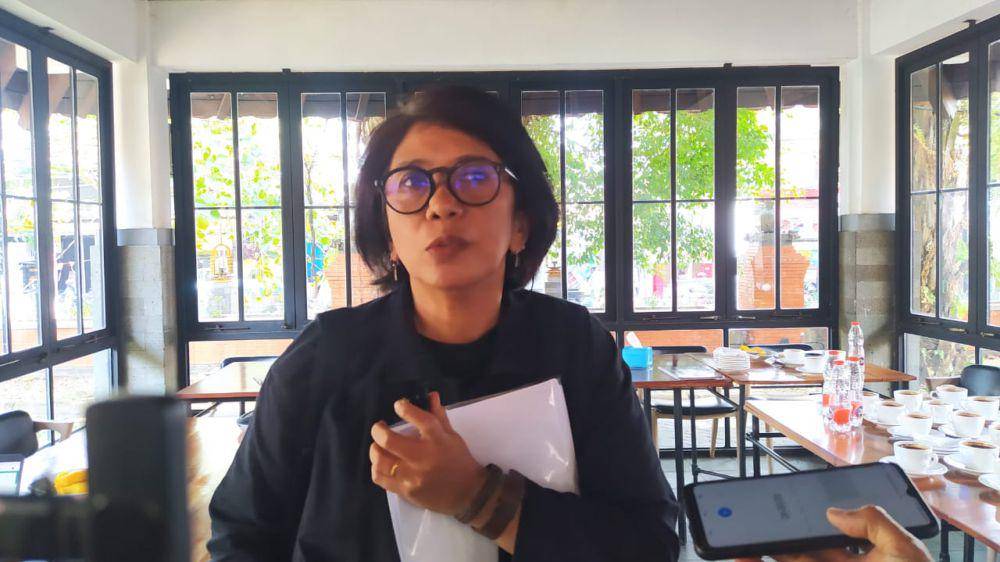 Ketua Yayasan Museum HAM Munir, Suciwati. (IDN Times/Rizal Adhi Pratama)