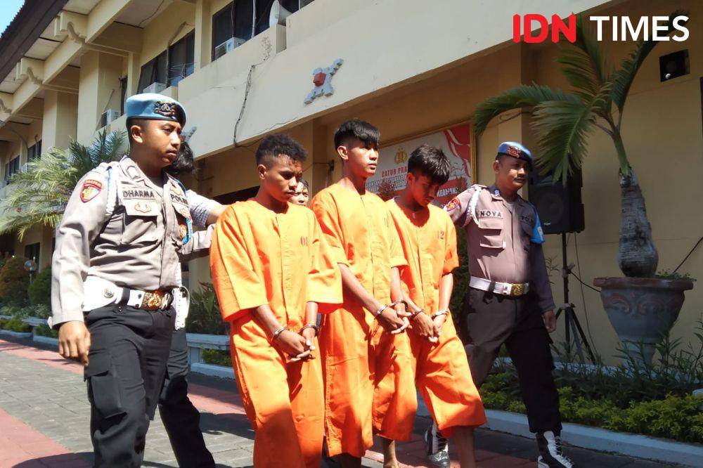 Tersangka tindak pidana pemerkosaan di Kuta Selatan (IDN Times/Ayu Afria)