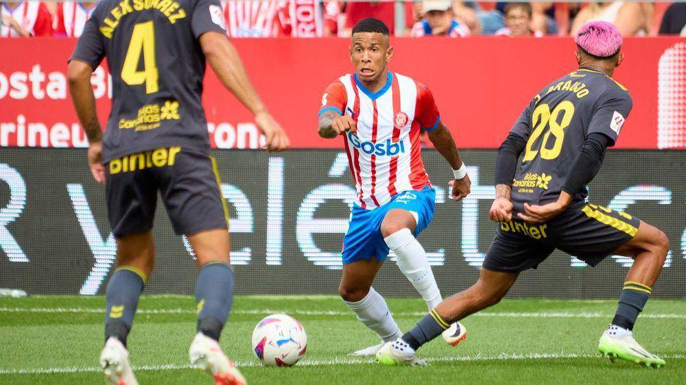 Pemain Girona, Savio, yang tengah moncer saat ini. (Dok. LaLiga)