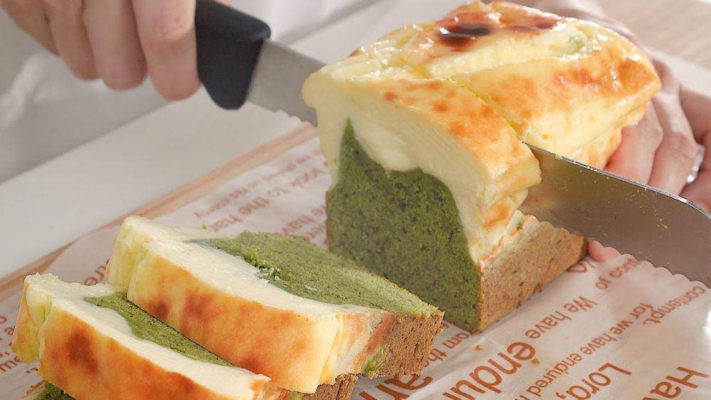 Matcha Cheese Bread (youtube.com/table diary 식탁일기)