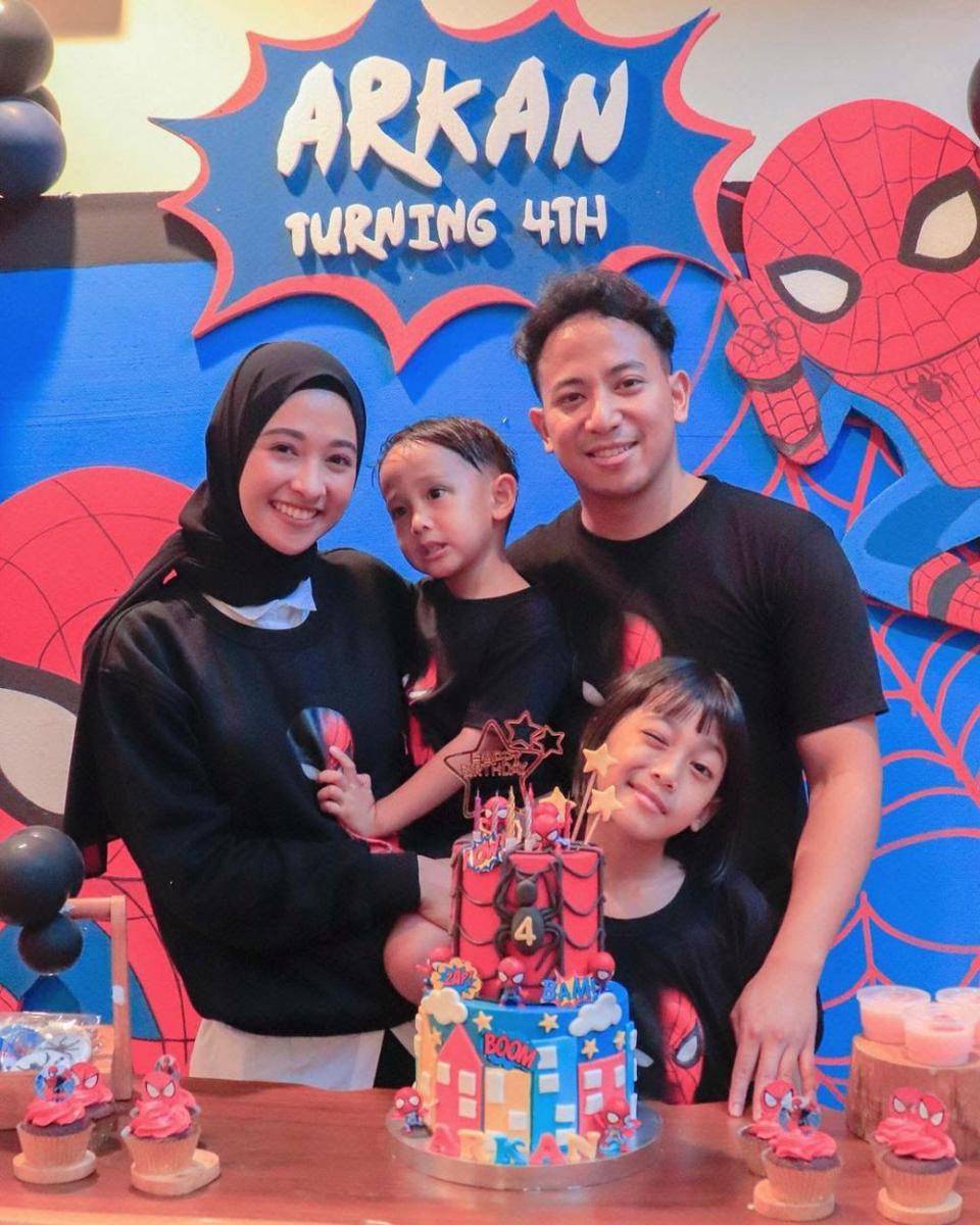 perayaan ulang tahun ke-4 Arkan, anak Poppy Bunga (instagram.com/poppybungariphat)