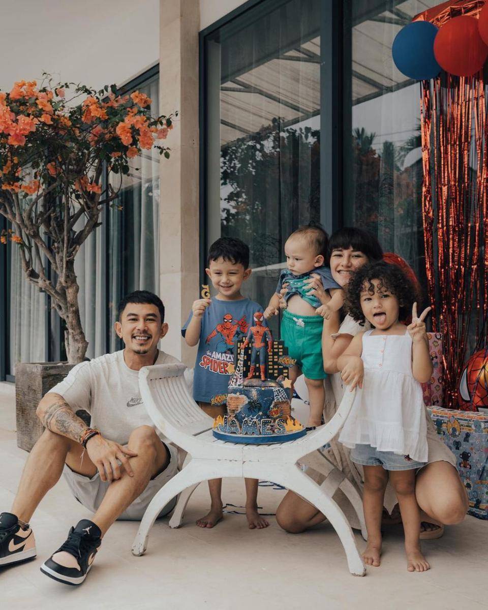 perayaan ulang tahun ke-5 James, anak Fandy Christian (instagram.com/fandych)