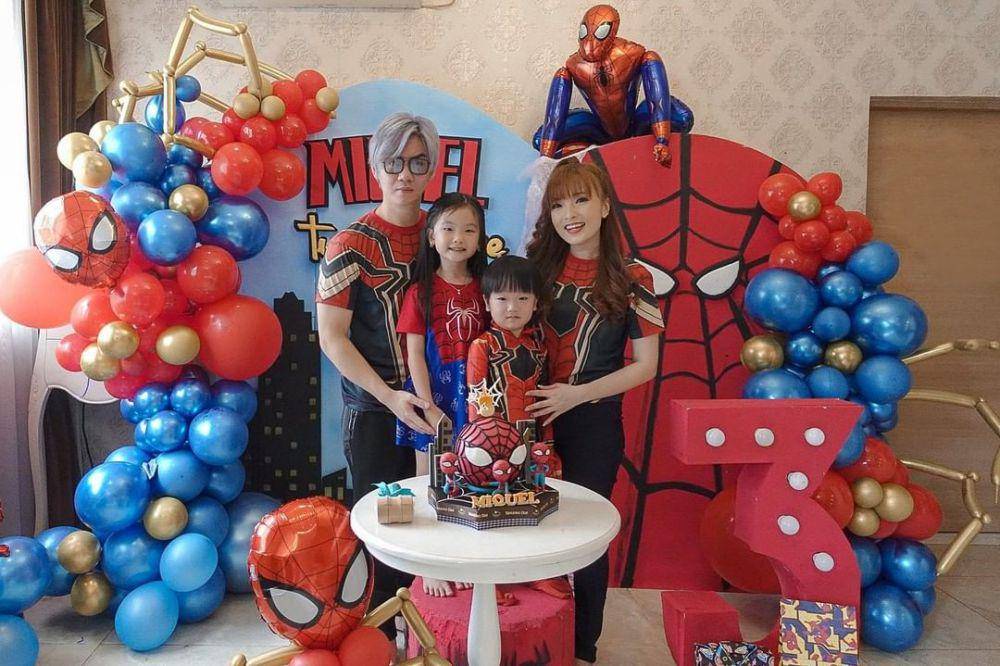 perayaan ulang tahun ke-3 Miguel, anak Angel Chibi Chibi (instagram.com/margareth_angelina)