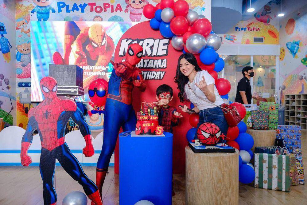 perayaan ulang tahun ke-5 Kyrie, anak DJ Una (instagram.com/putriuna)