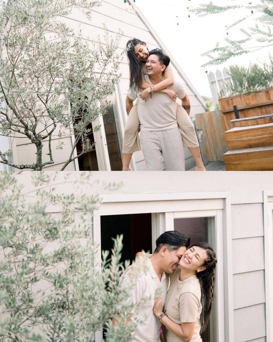 potret Ryan Delon dan Sharena (instagram.com/mrssharena)