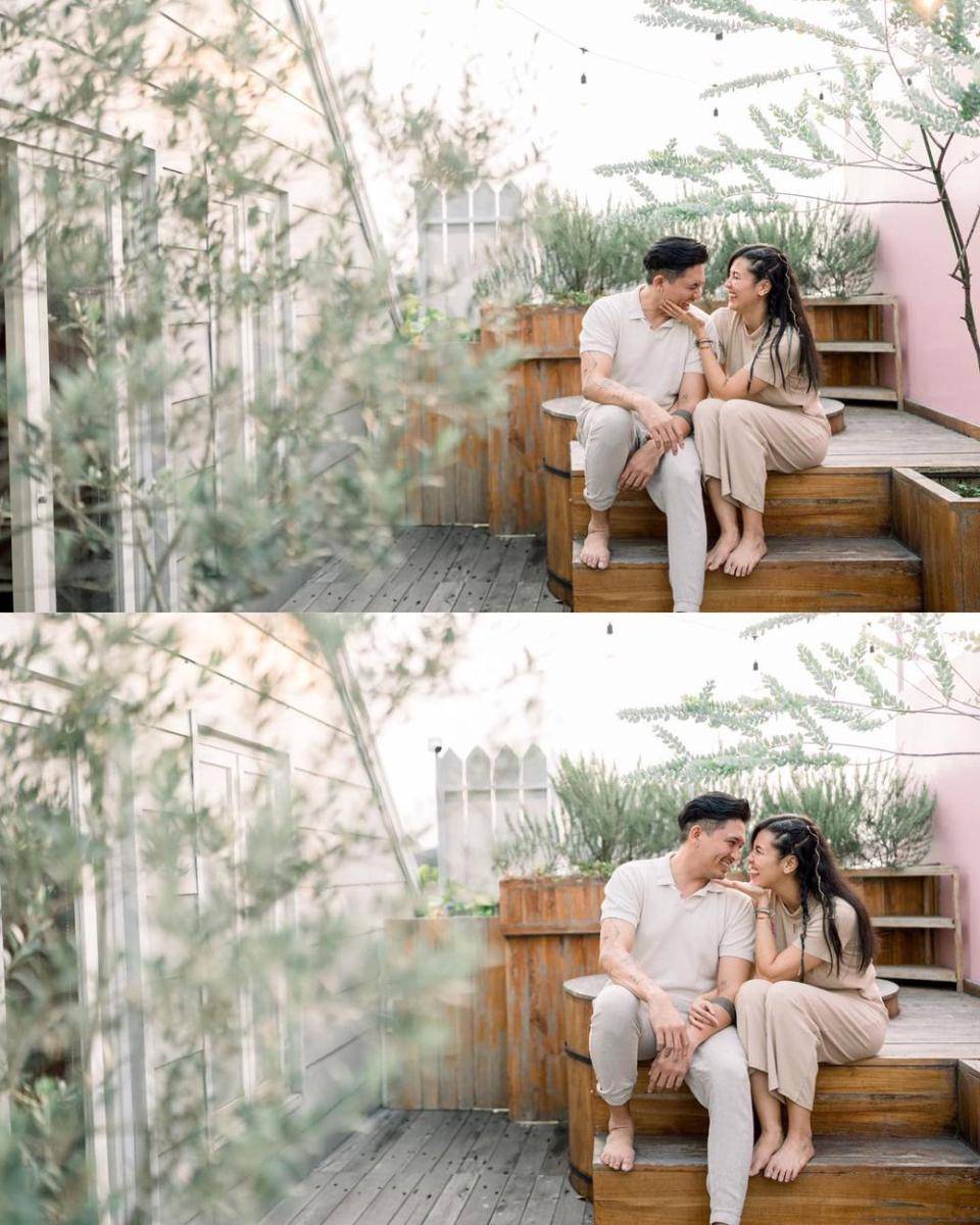potret Ryan Delon dan Sharena (instagram.com/mrssharena)