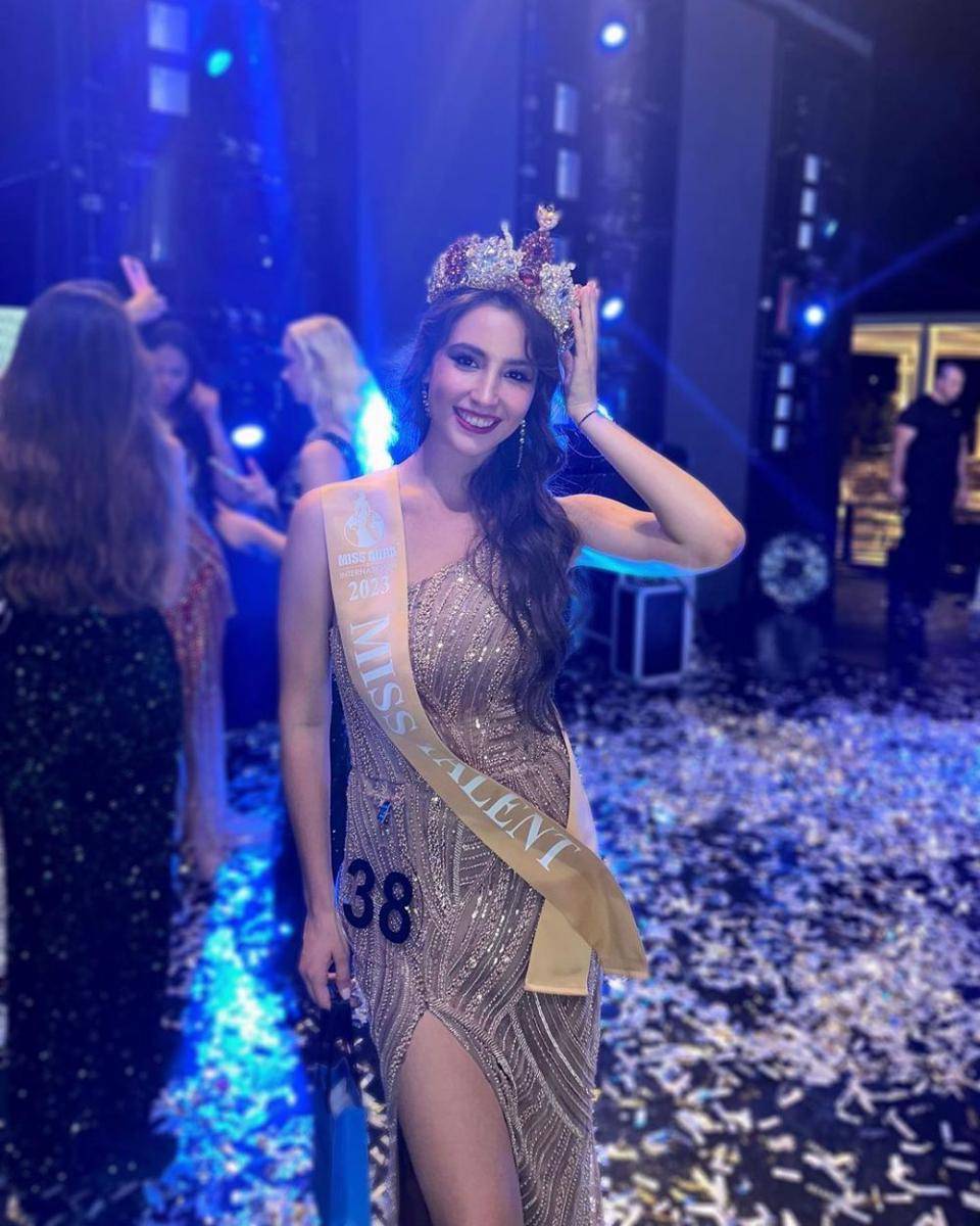 Potret Pemenang Penghargaan Miss Talent di Ajang Miss Aura International 2023 (Instagram.com/raminapronina)