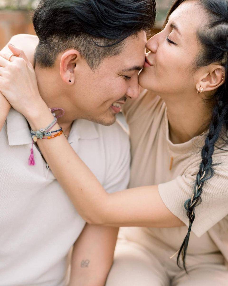 potret Ryan Delon dan Sharena (instagram.com/mrssharena)