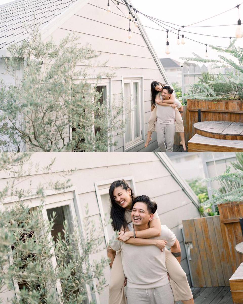 potret Ryan Delon dan Sharena (instagram.com/mrssharena)