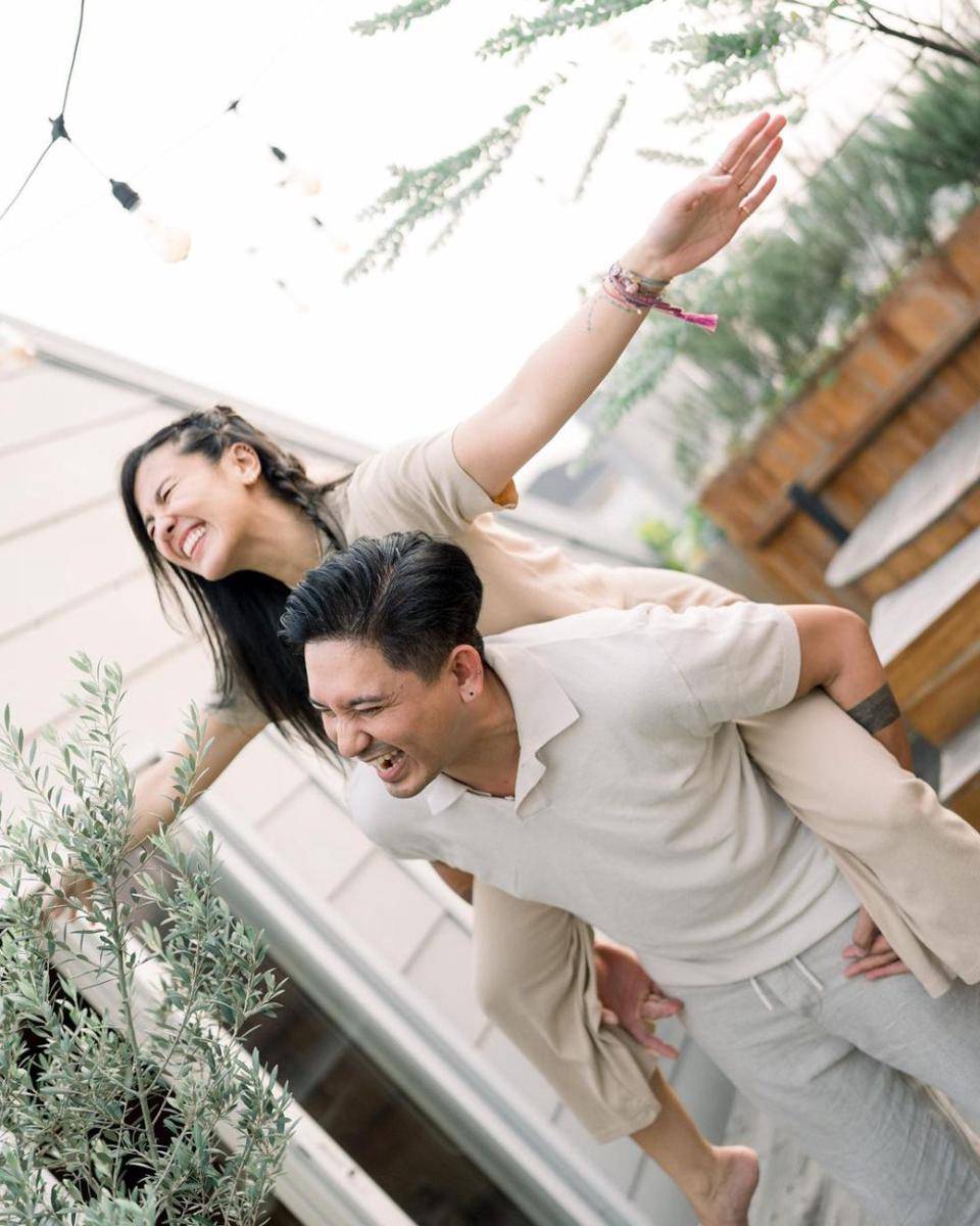 potret Ryan Delon dan Sharena (instagram.com/mrssharena)
