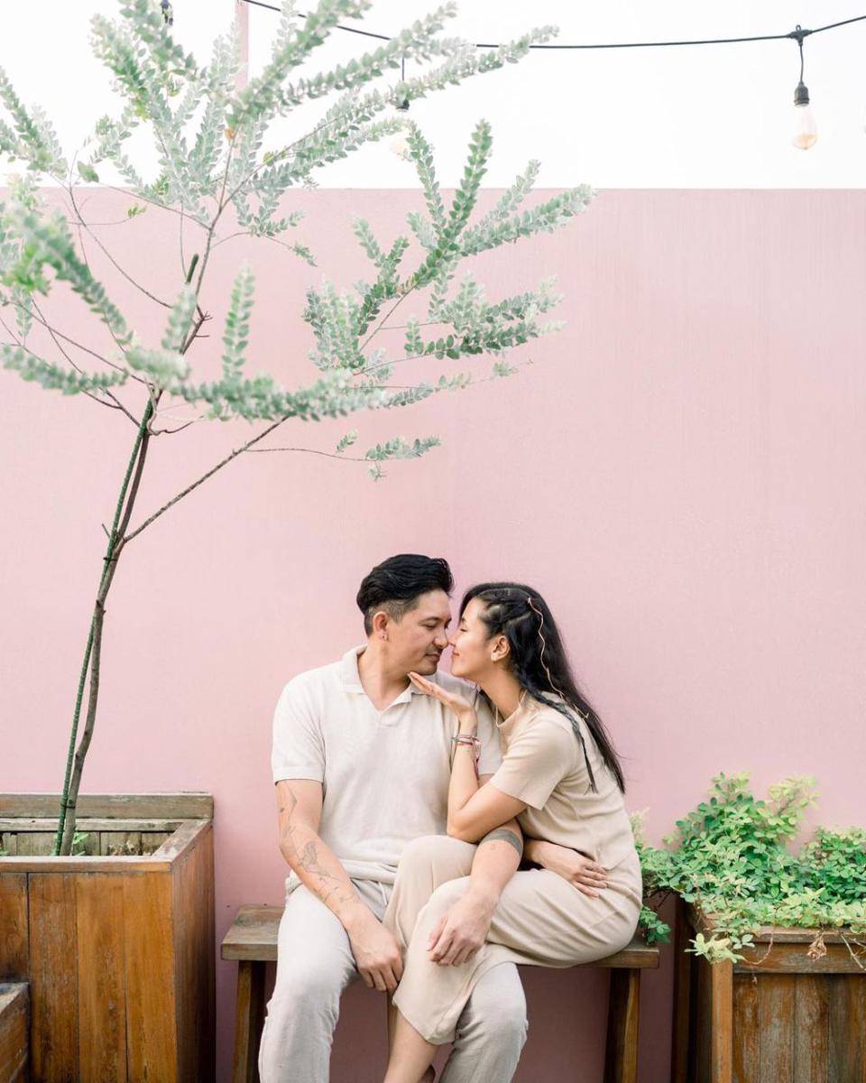 potret Ryan Delon dan Sharena (instagram.com/mrssharena)