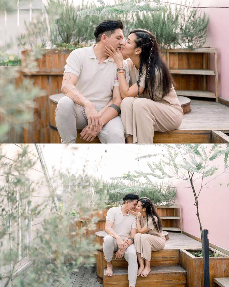 potret Ryan Delon dan Sharena (instagram.com/mrssharena)