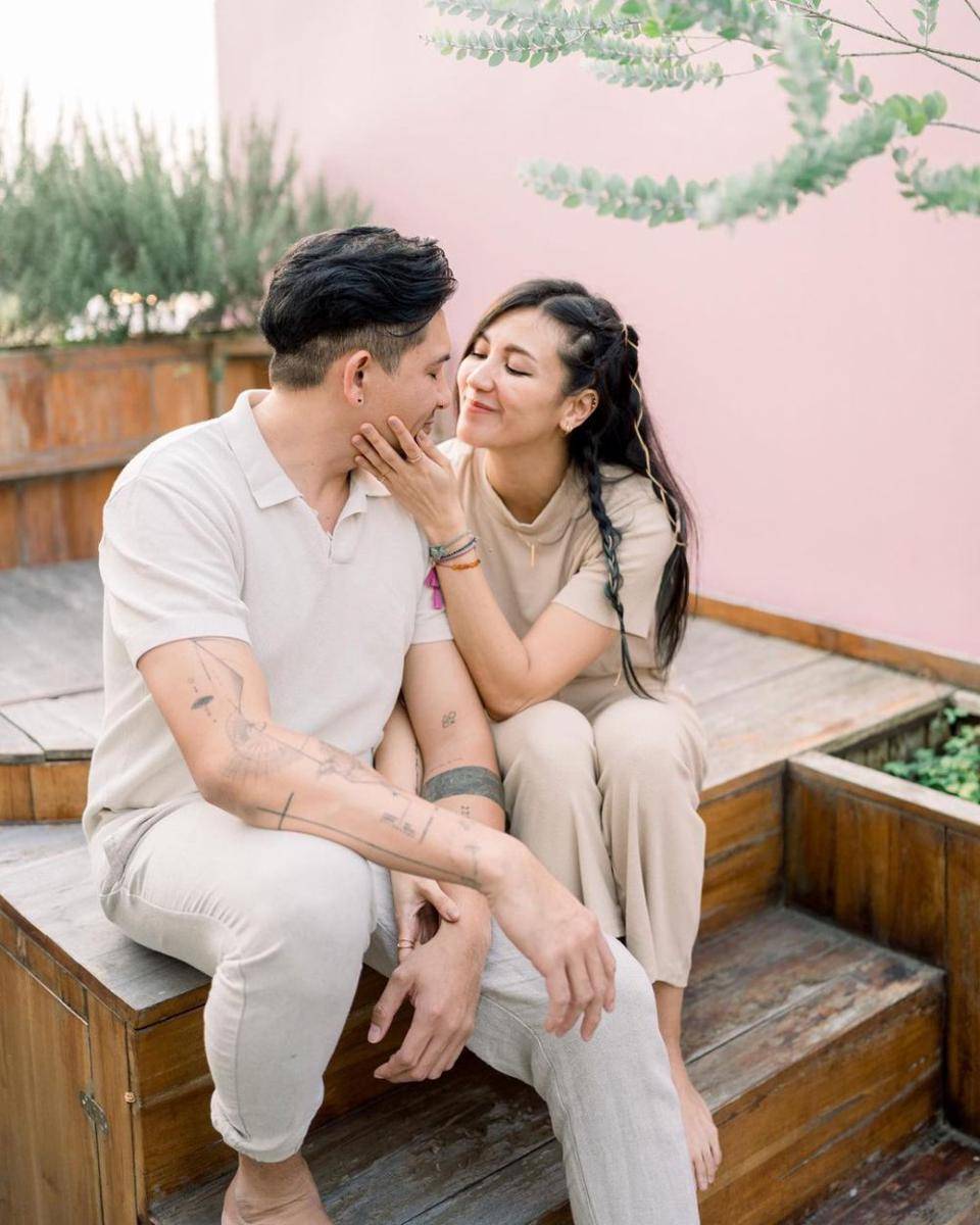 potret Ryan Delon dan Sharena (instagram.com/mrssharena)