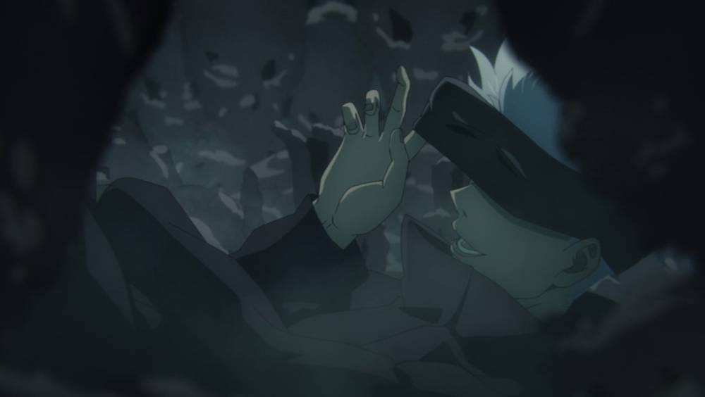 Gojo di dalam Alam Penjara (dok. MAPPA/ Jujutsu Kaisen Season 2)