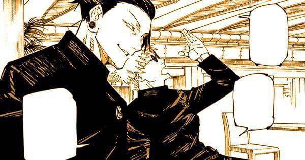 Gojo mengaku ke Geto kalau Sukuna luar biasa kuat ( Dok. Shueisha / Jujutsu Kaisen )
